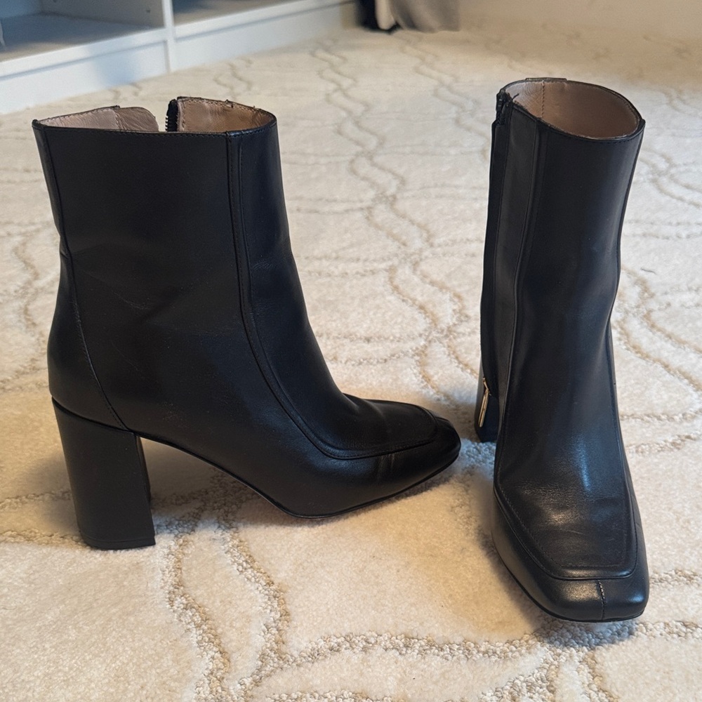 JCrew Black Ankle Boots